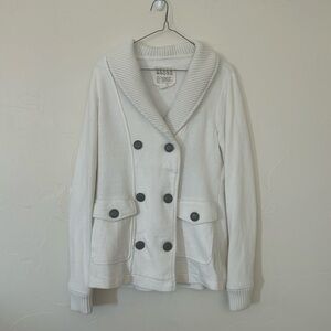 Billabong White Peacoat